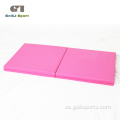 Alfombrilla de gimnasia gruesa de PVC rosa Soft Play